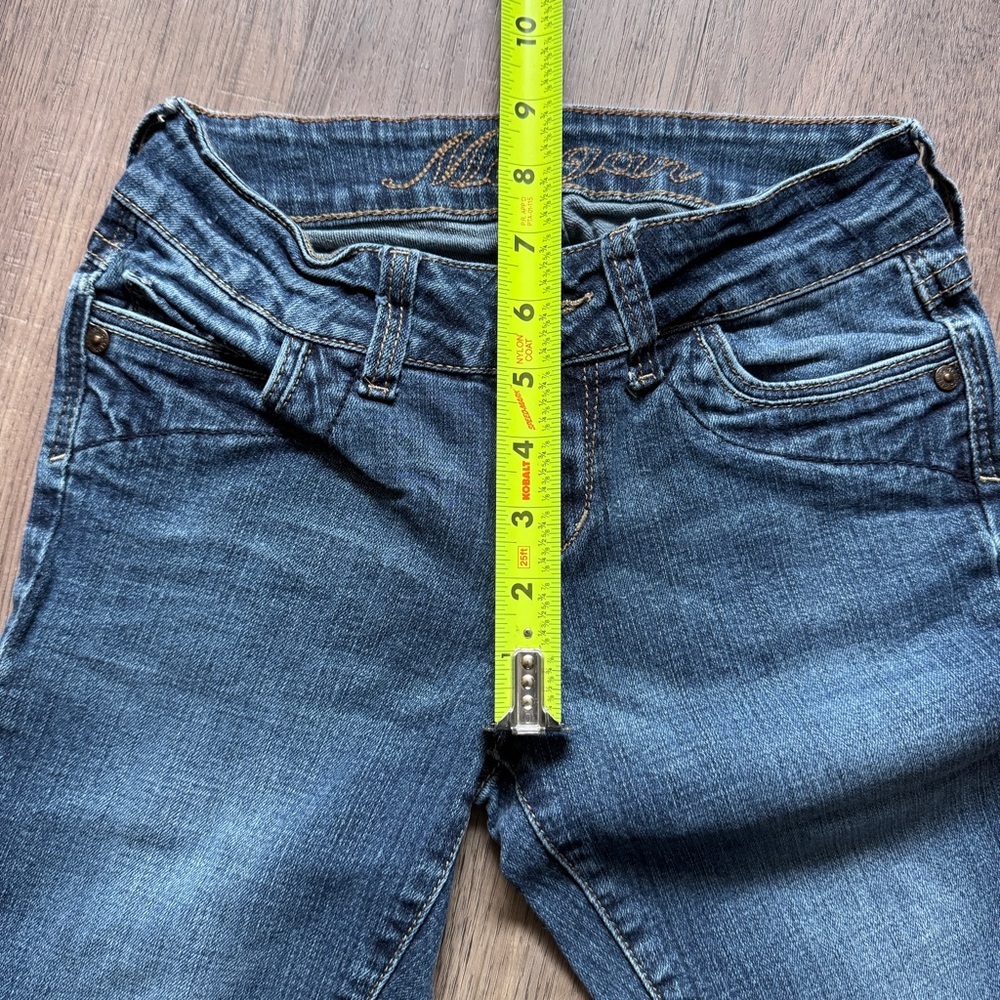 dELiA*s Dark Blue Denim Pants - Morgan - Size 0 Tall - Picture 5 of 11